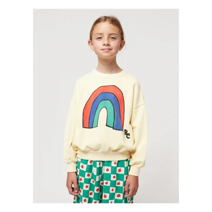 Bobo Choses Sweat Arc-en-Ciel | Jaune