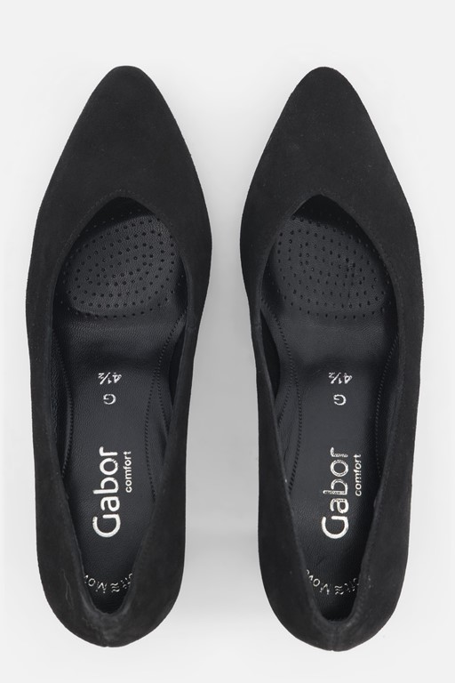 Gabor Pumps zwart Suede