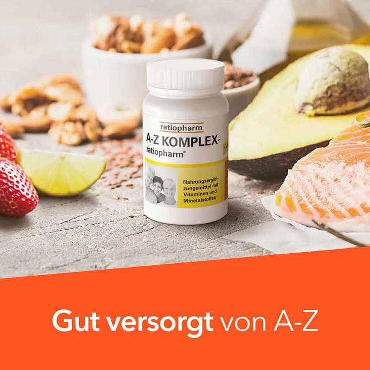 A-Z KOMPLEX-ratiopharm Tabletten, 30 St