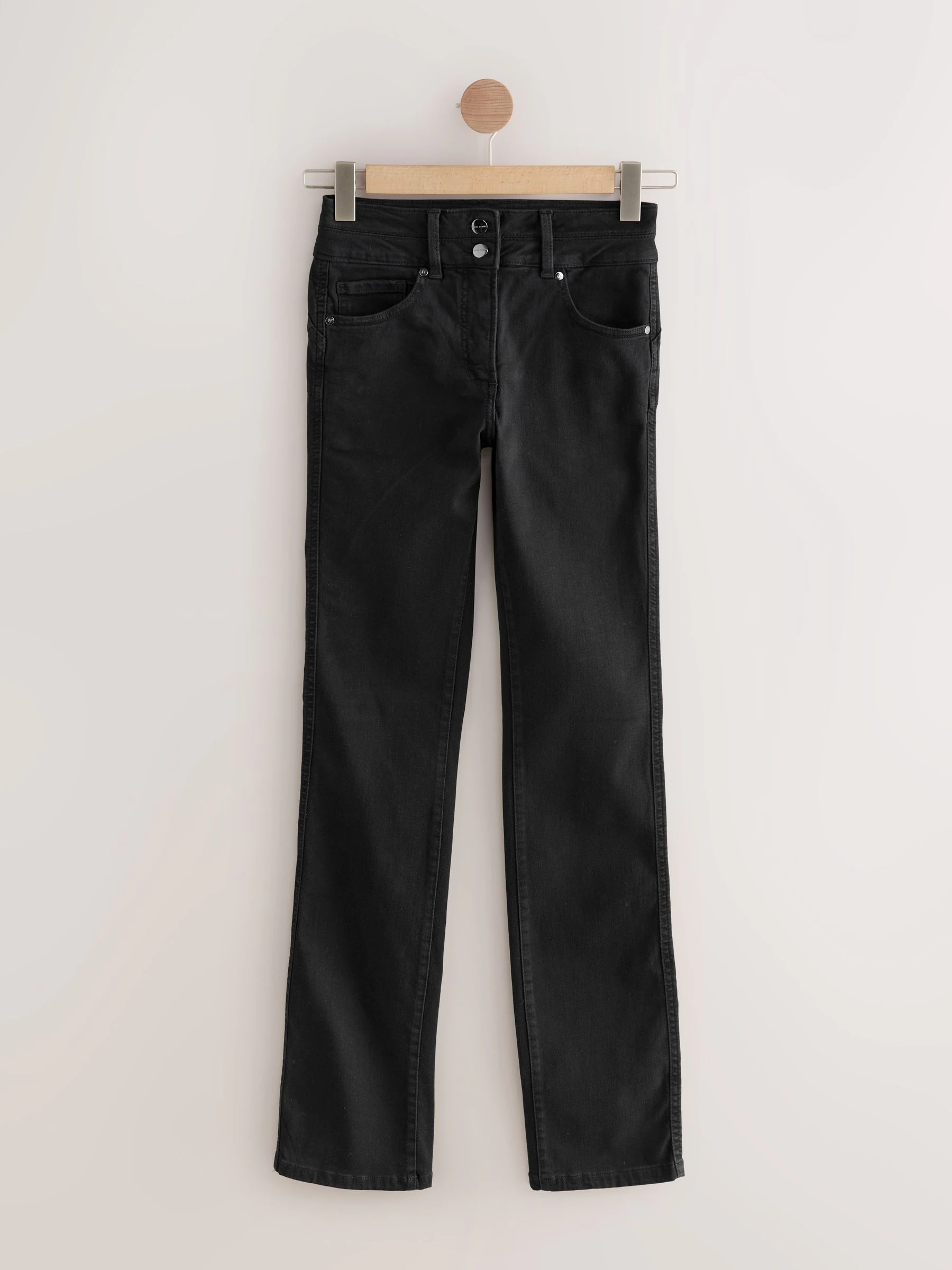 Net zwart - Lift, slim en shape jeans met bootcut