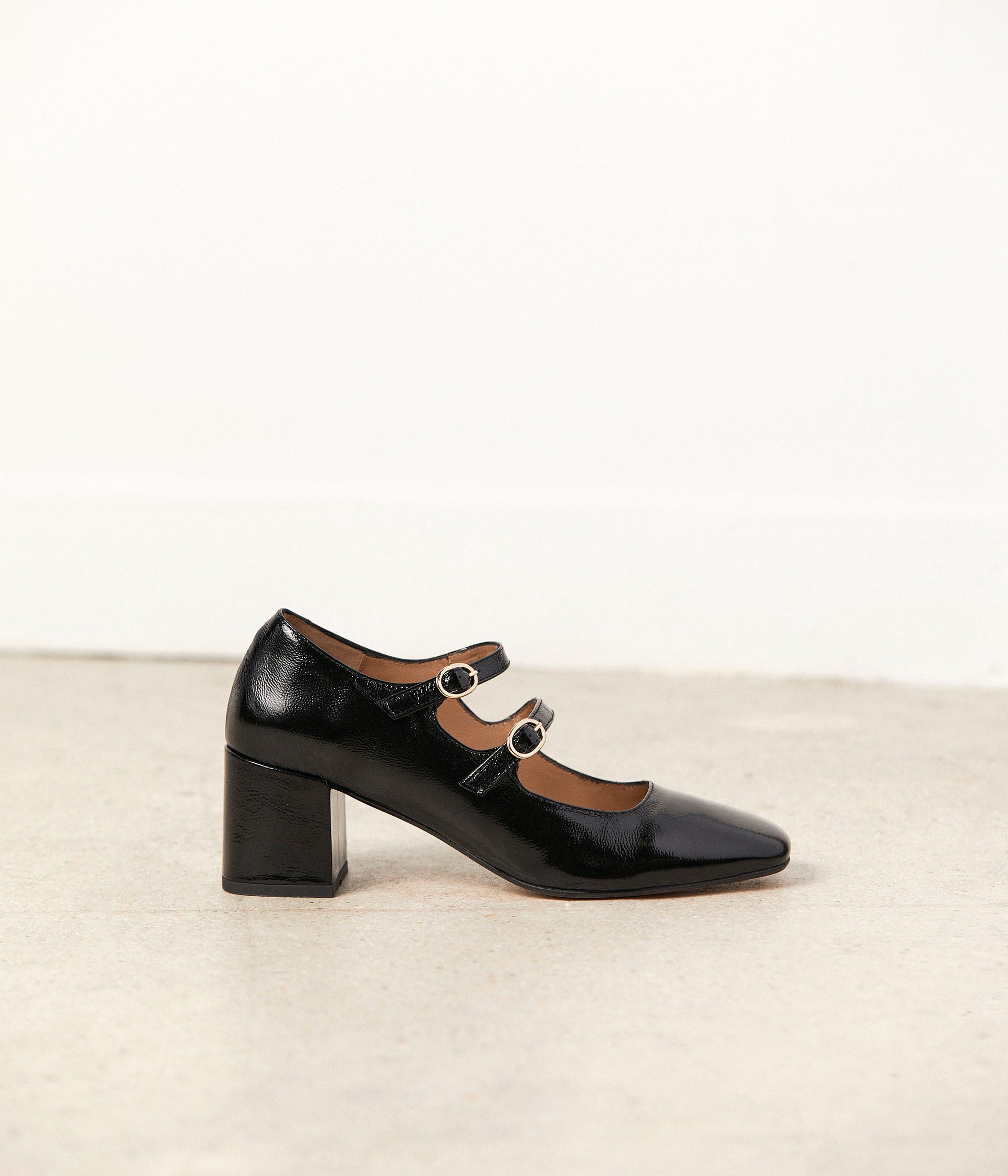 Babies cuir verni Irving