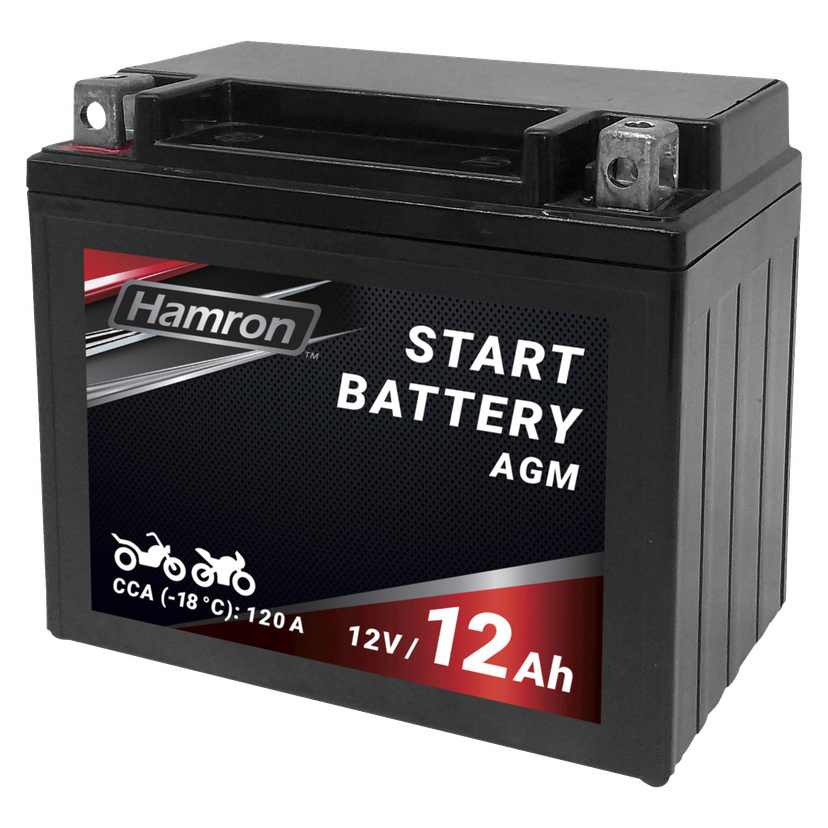 MC-batteri 12 V 12 Ah