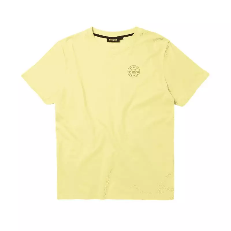 Tee shirt MYSTIC Boarding Tee Pastel Yellow