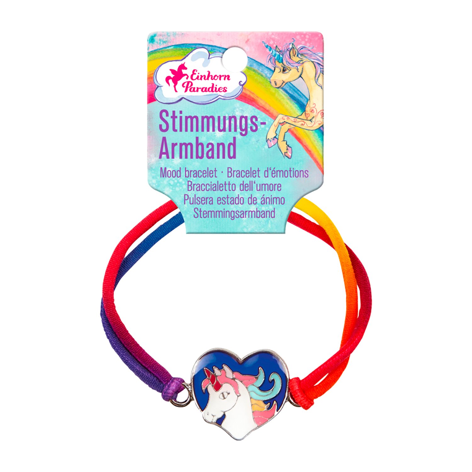 Stimmungsarmband Einhorn-Paradies