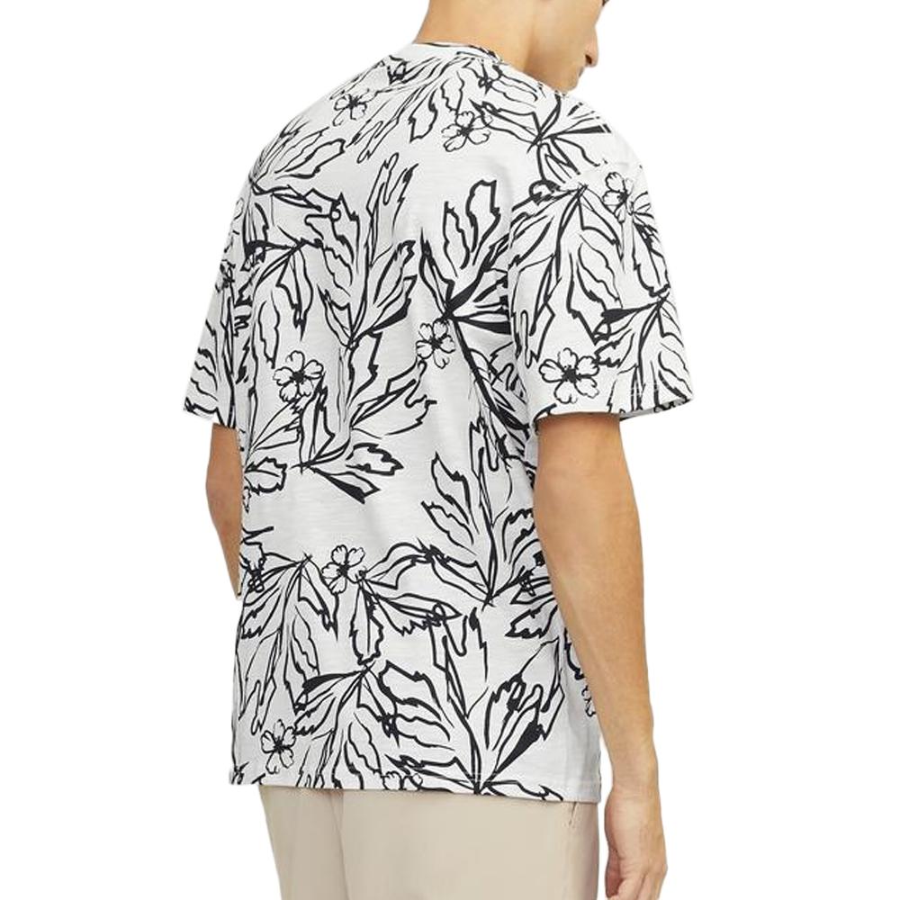 Jack & Jones T-shirt Blanc Homme Jack & Jones Fayette