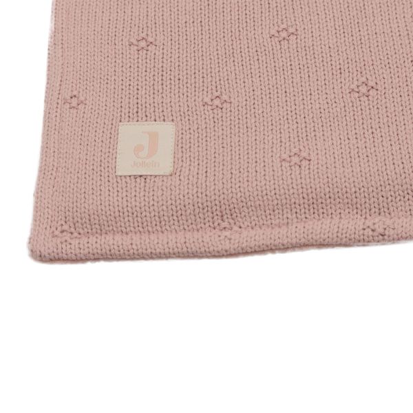Jollein Cosy Knit - Ledikantdeken - 100 x 150 cm - Velvet - Sea Green
