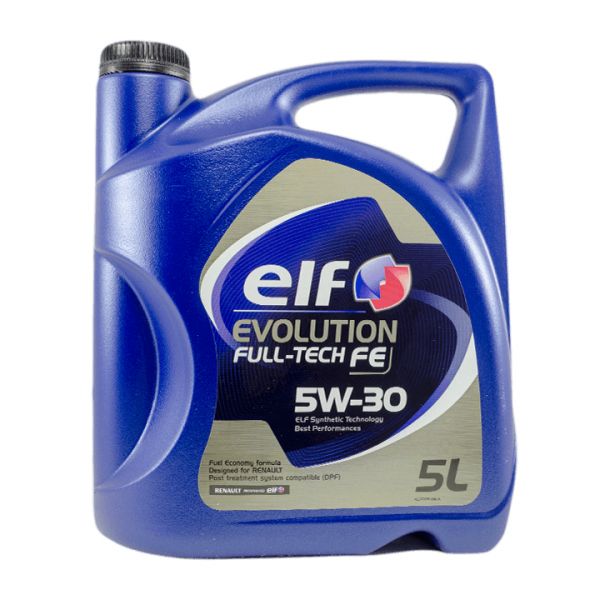 Elf Óleo Motor Evolution Full Tech FE 5W30 5L