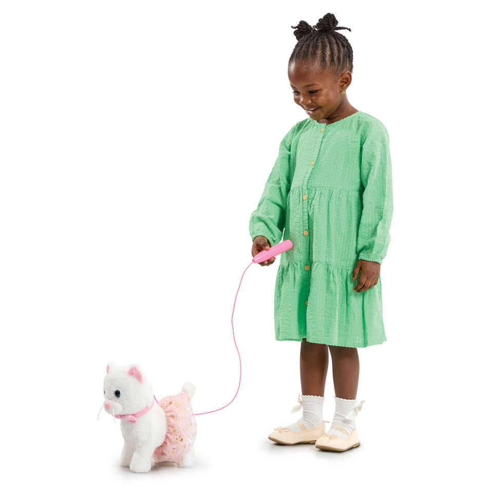 Pitter Patter Pets Walk Along kat deluxe