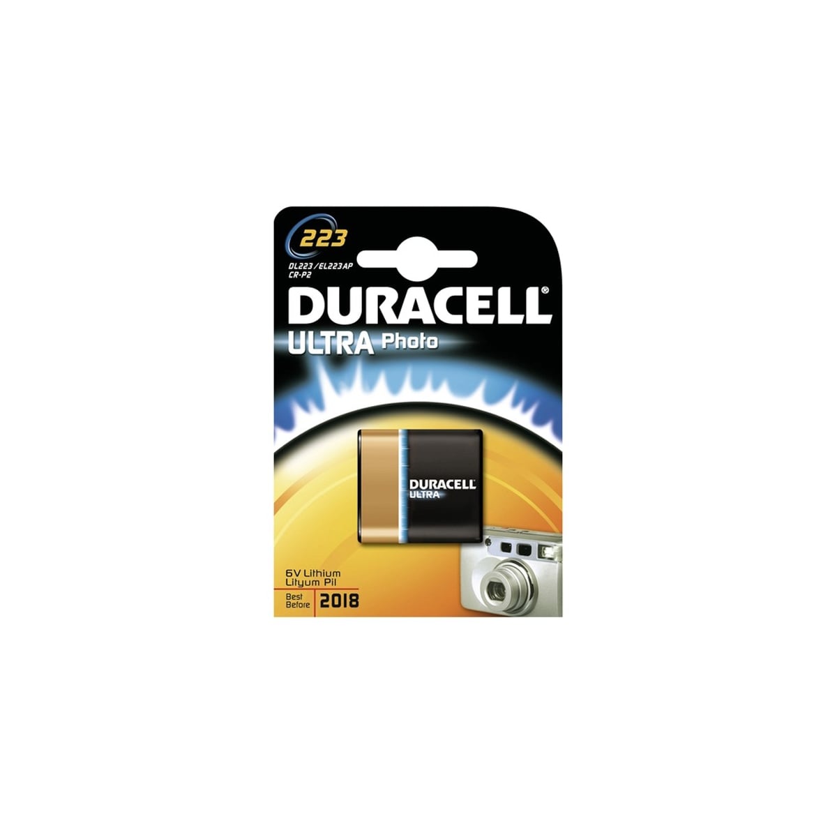 Duracell Ultra fotobatteri 223