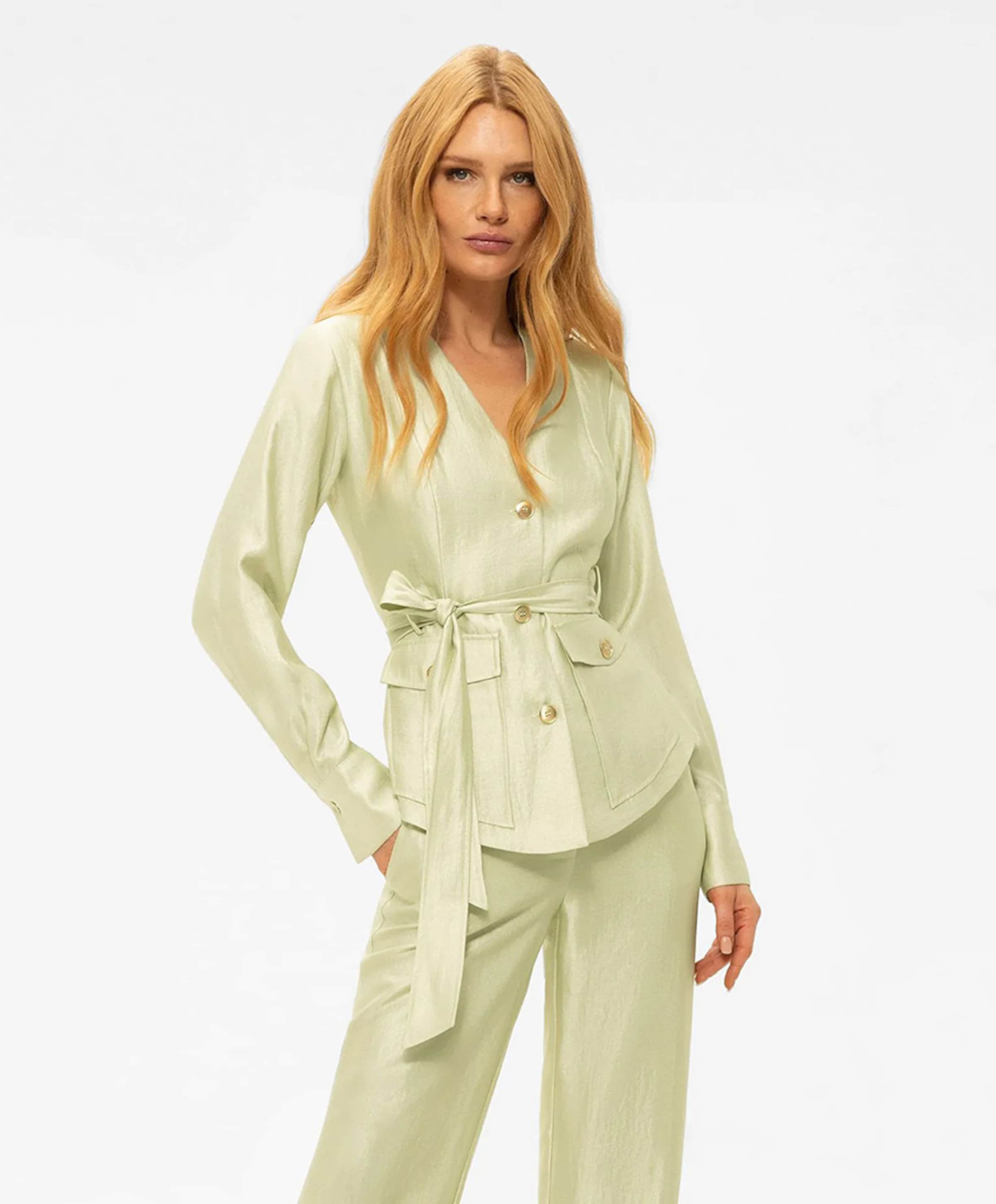 Nikkie Dames blouse groen