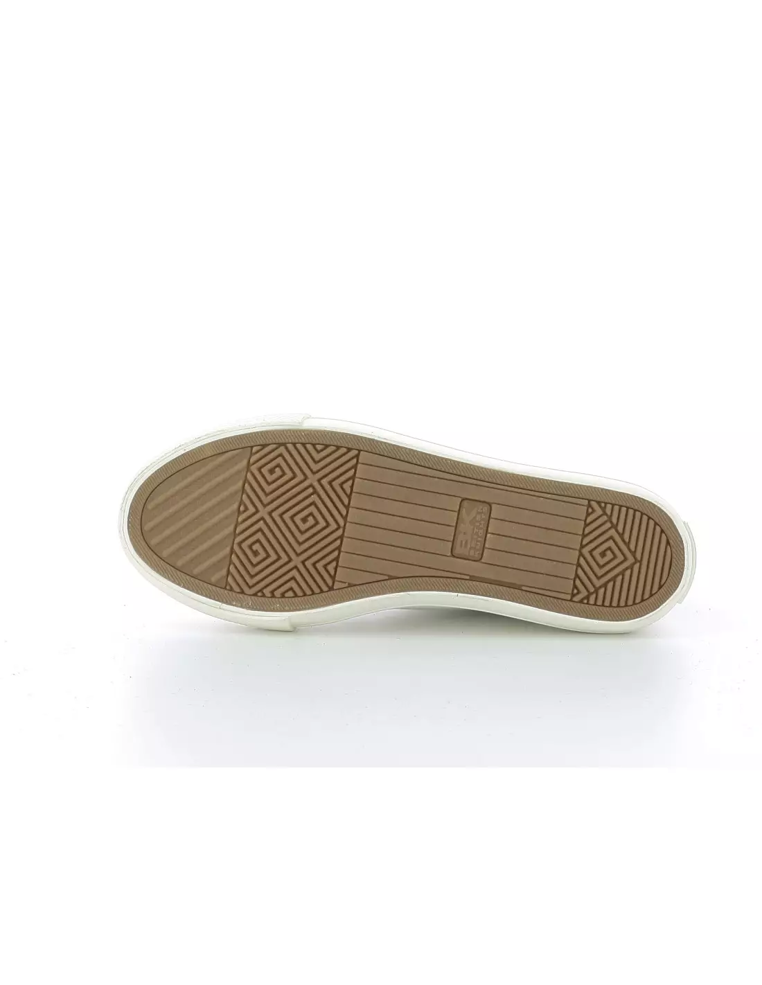 BRITISH KNIGHTS KAYA MID PRINTED - Baskets OFFWHITE/REDHEART