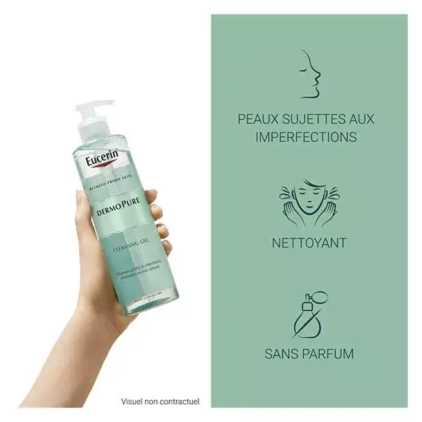 Eucerin DermoPure Gel de Limpeza para Pele com Tendência à Acne 400ml