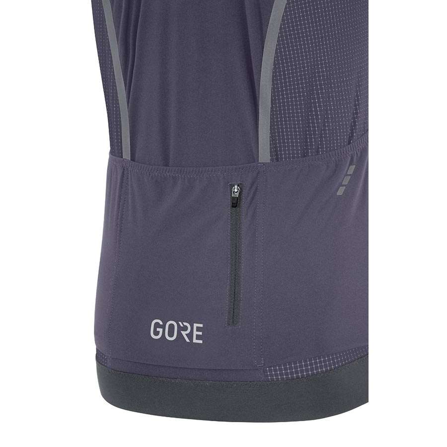 GORE Wear Race Fietsshirt Korte Mouwen Grijs Heren