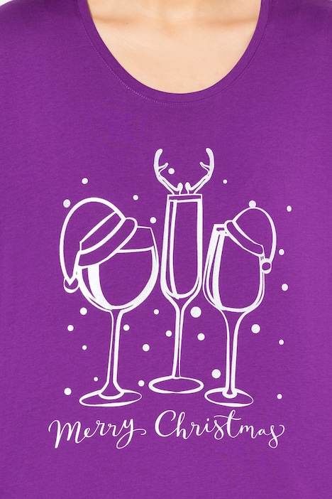 Weihnachtsshirt, Classic, Rundhals, Langarm