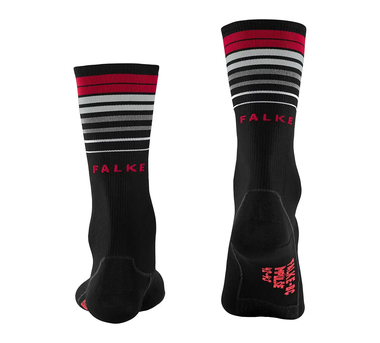 Falke BC Impulse Reflect Fietssokken Zwart