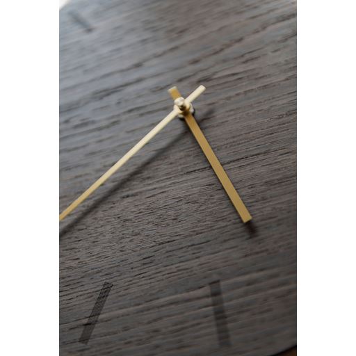 Hemverk Oak Vægur, Dark Oak/Copper, Ø28 cm