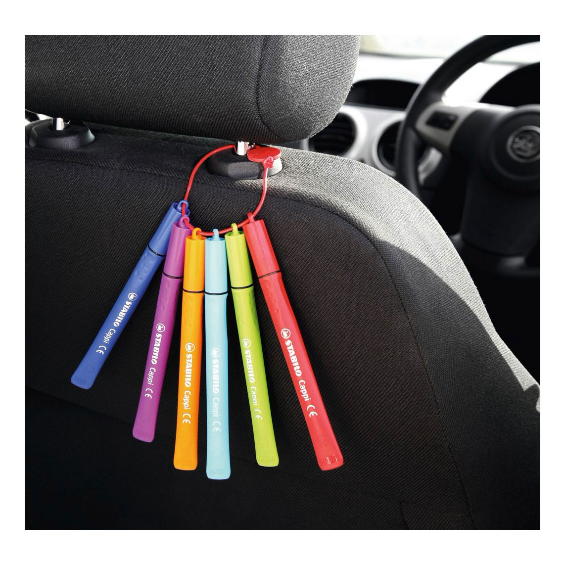 STABILO Cappi - Viltstift - Set Met 24 Stuks