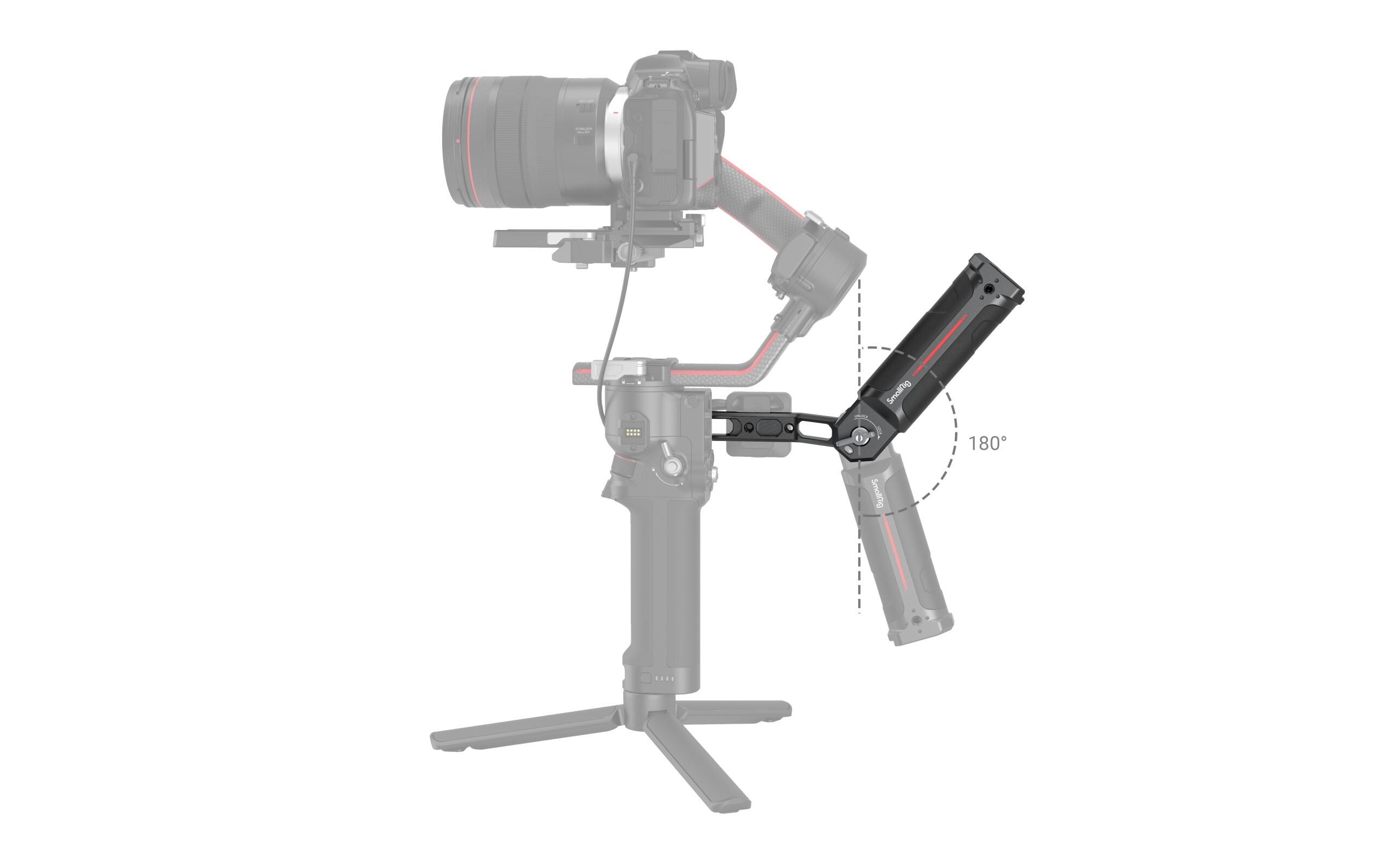 Handgrip for DJI RS 3/RS 3 ProHandgriff für Aufnahmen aus niedrigem Winkel