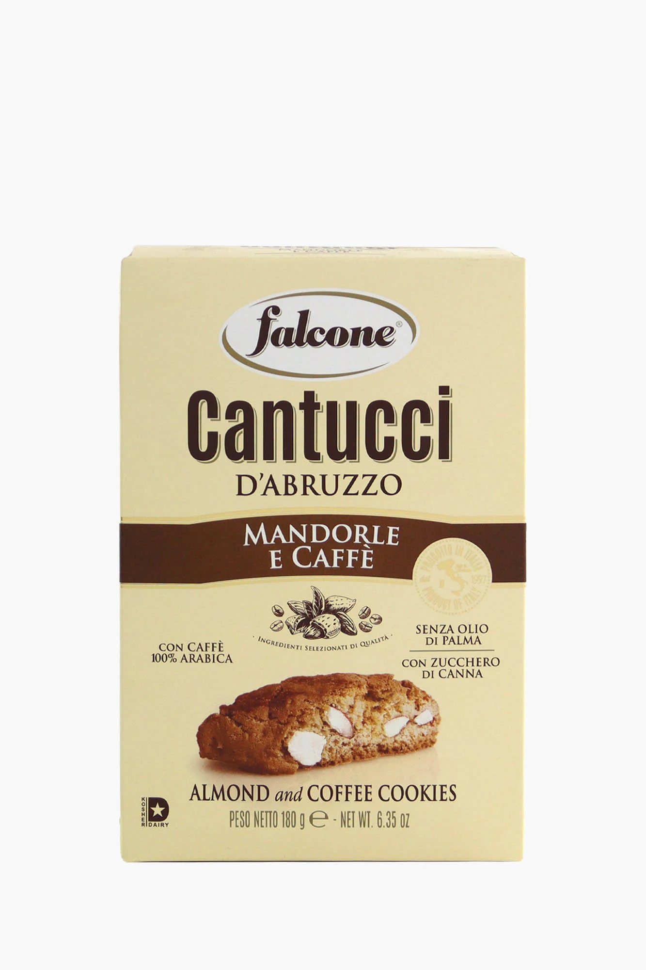 Falcone Cantucci Mandorle e Caffè 180g Mandelgebäck