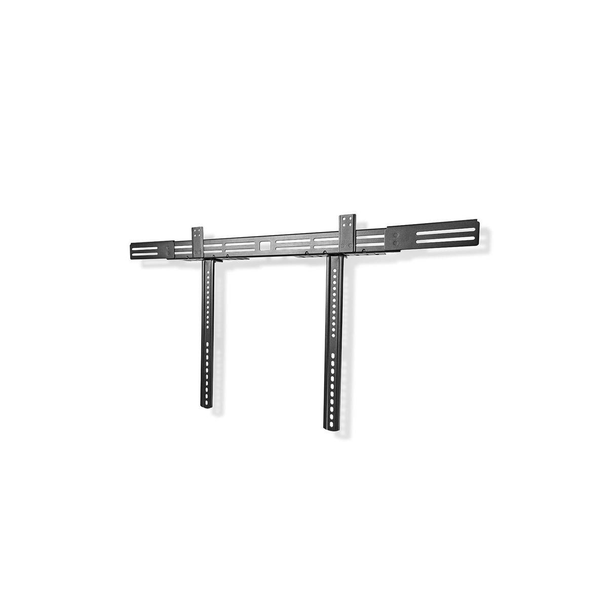 Nedis Soundbar Mount | Kompatibel med: Universell | Festet til TV-en | 10 kg | Dybde justering | Stål | Sort