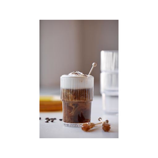 Bitz Kusintha 4-pak Cafeglas, Clear, 38 cl