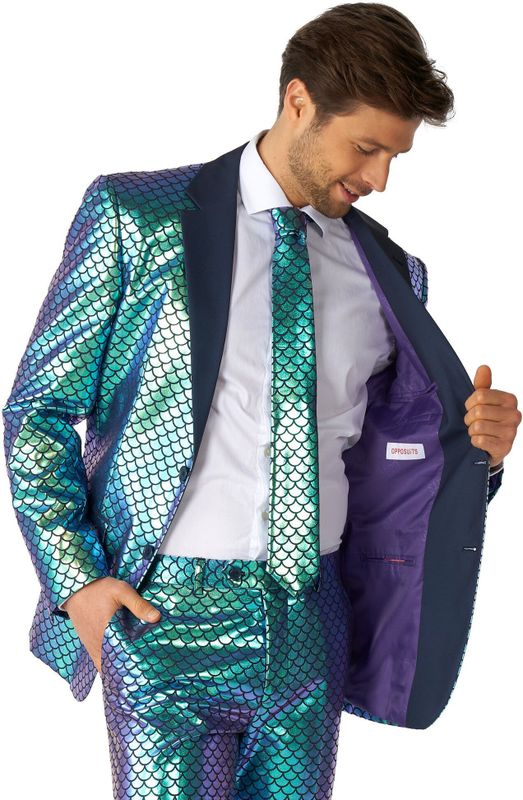 Opposuits - Fancy Fish - Carnavalskostuum - Multicolor - 100% Polyester