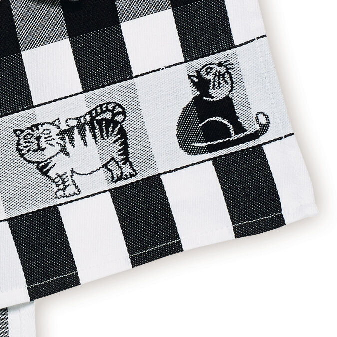 Küchentuch mit Katzen-Motiv