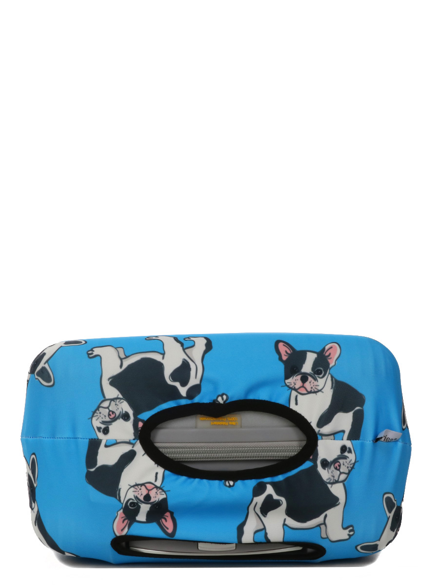Housse de valise Periea Blue with Dogs S