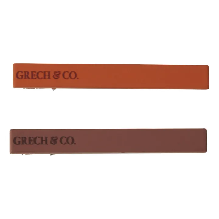 Grech & Co Barrettes clips | Orange