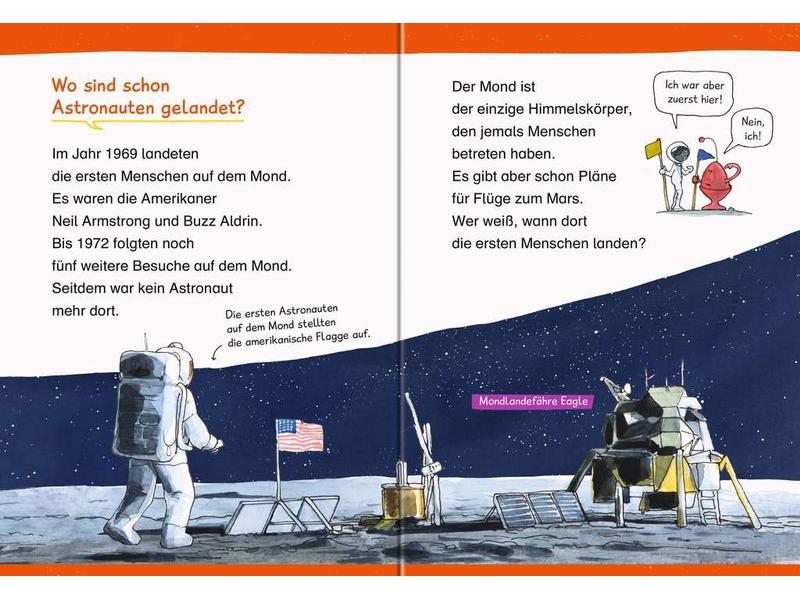 Ravensburger Kinder-Sachbuch WWW Erstleser: Weltraum Band 4 Spielerisch lesen lernen