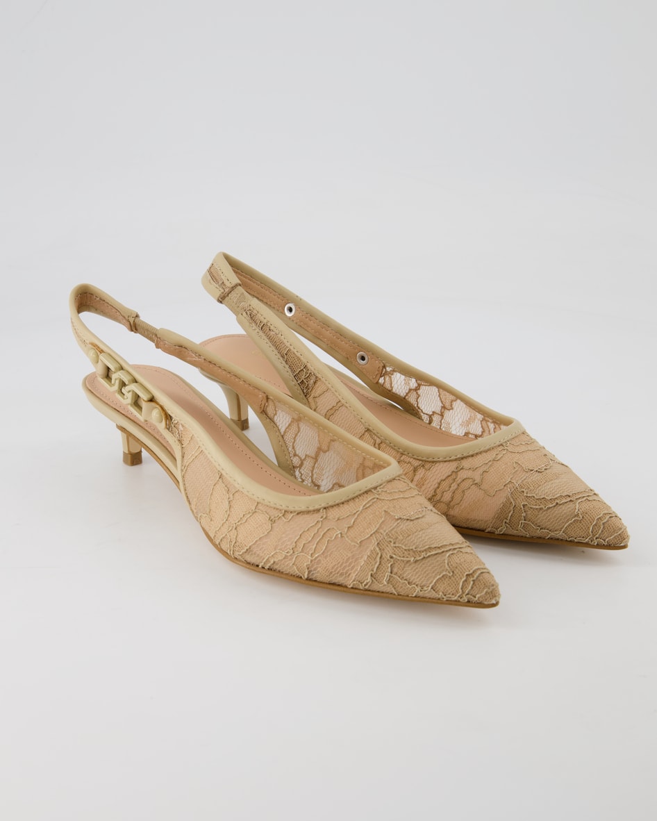Guess Jeren2 Slingpumps in Beige