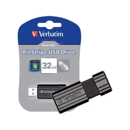 Verbatim USB-Stick Speicherstick 32GB Pin Stripe