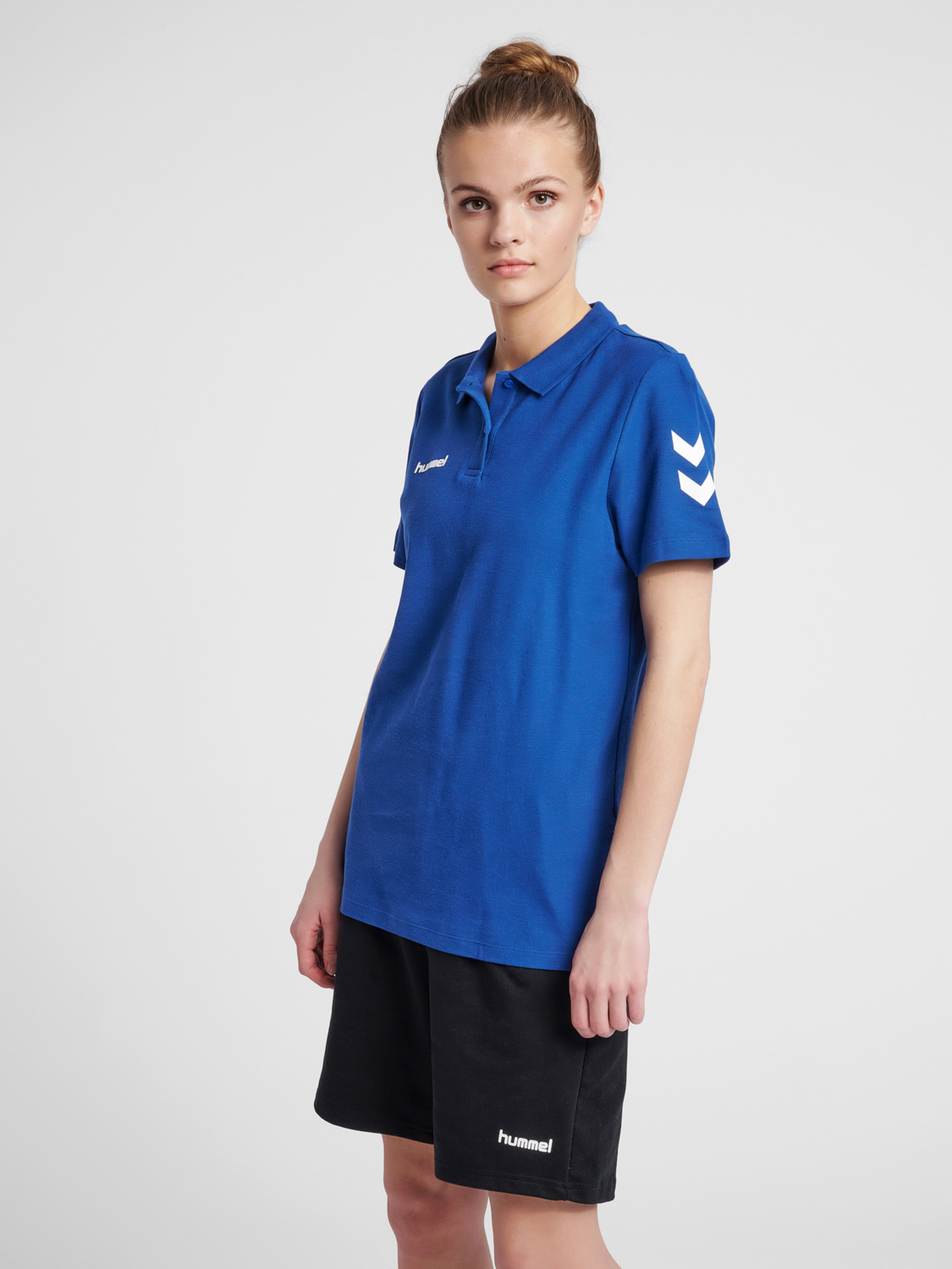 HUMMEL GO COTTON POLO WOMAN