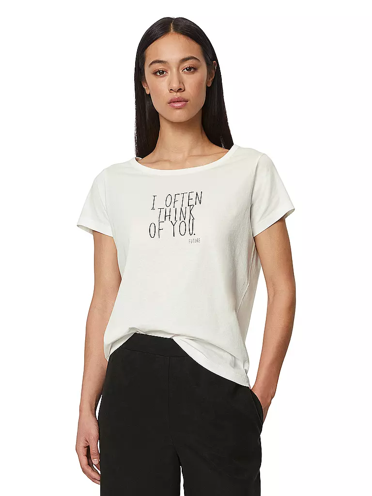 MARC O'POLO T-Shirt weiss