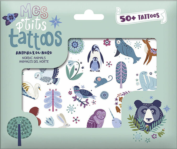 Auzou Auzou - Little Tattoos - Nordic Animals
