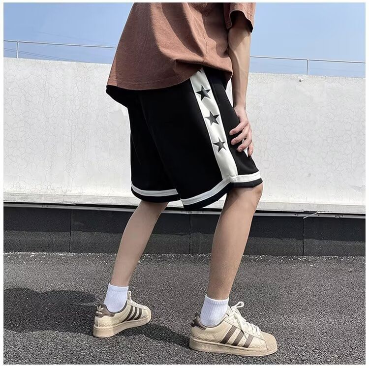 Blueforce - Shorts met trekkoord en letters