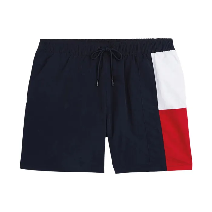 Tommy Hilfiger Flag Slim Medium Drawstring Zwemshort Heren