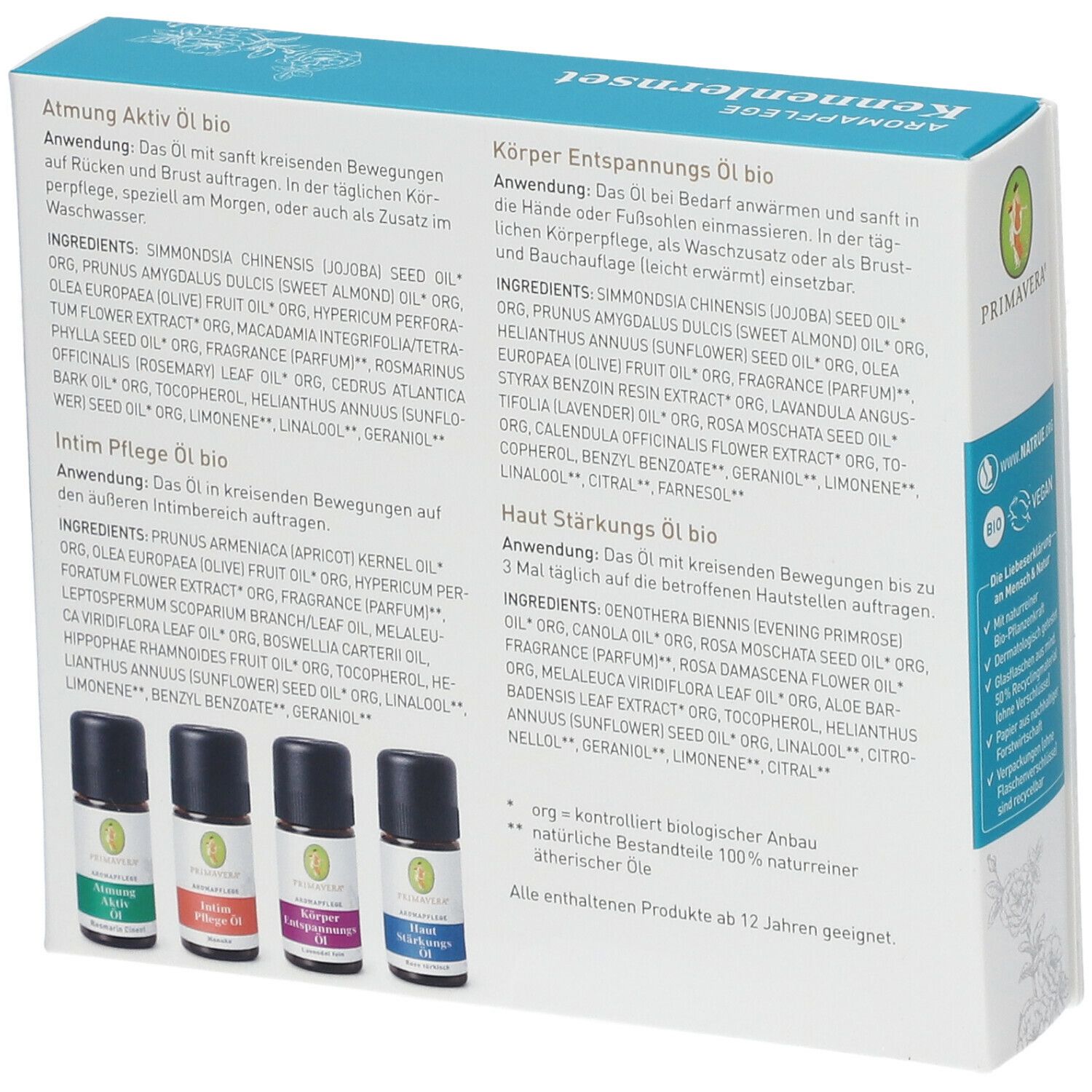 PRIMAVERA® AROMAPFLEGE Kennenlernset