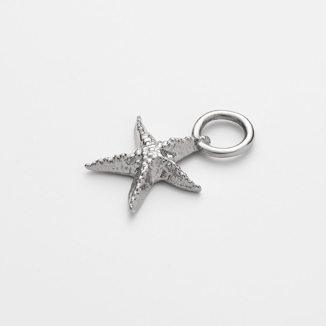 Paul Hewitt Charm Starfish Marinium Ocean Steel Silbrig