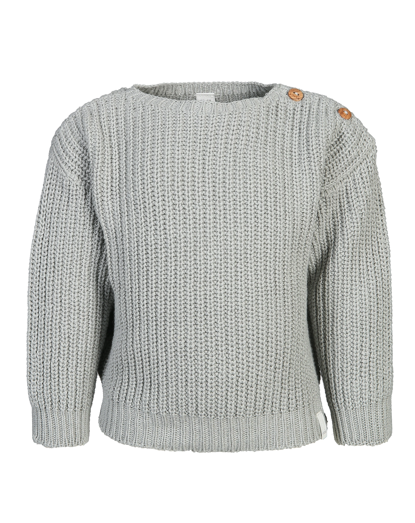Baby-Strickpullover DINAN in grey wave