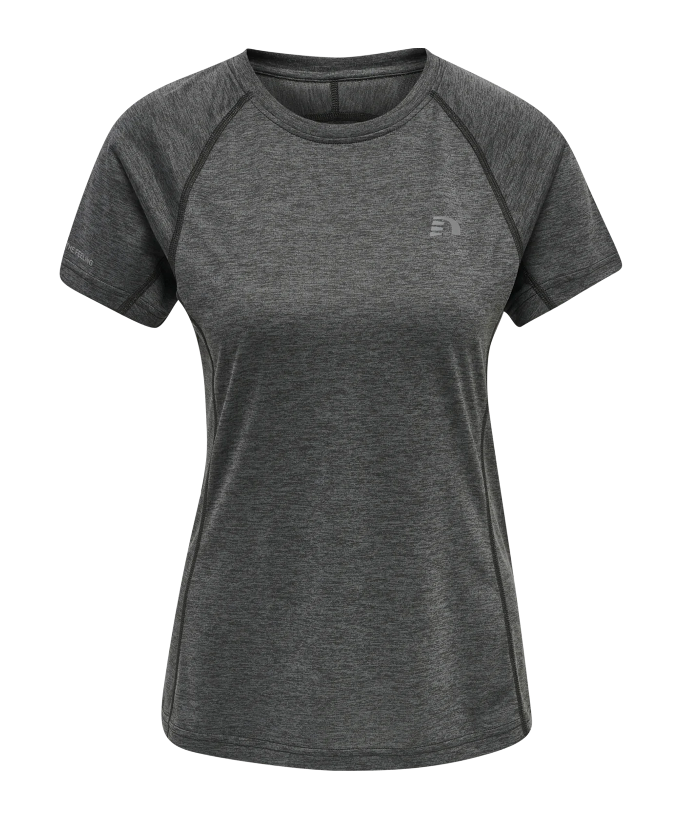 Newline Core T-Shirt Running Damen Grau F2130