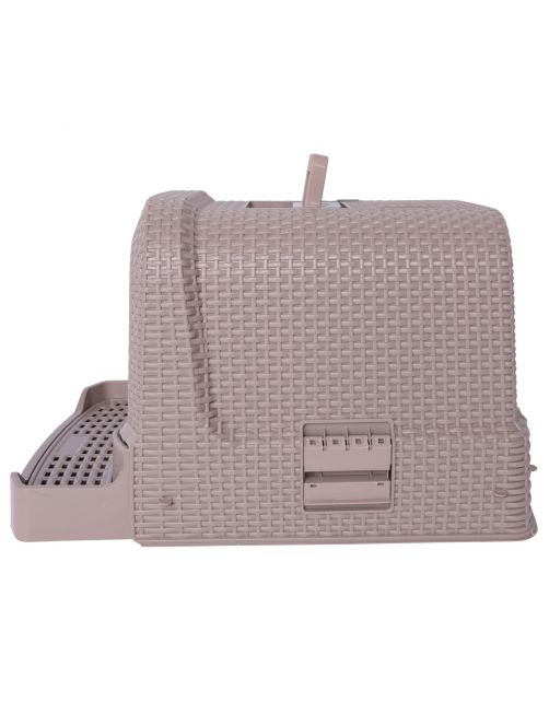 Adori Kattentoilet Rattan 69x42x41 cm - Kattenbak