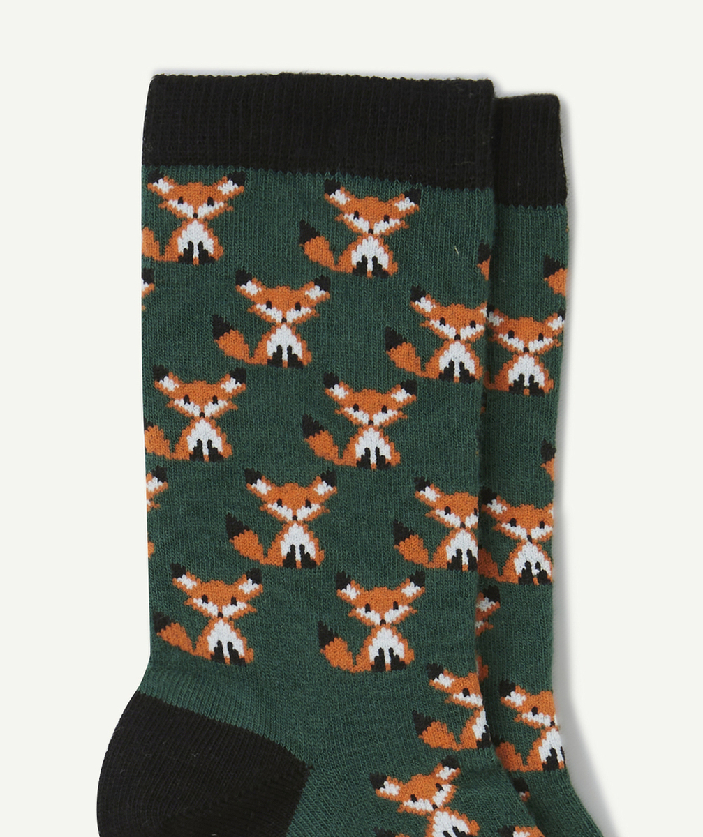 JIMMY LIONPAIRE DE CHAUSSETTES AVEC IMPRIMÉ RENARD