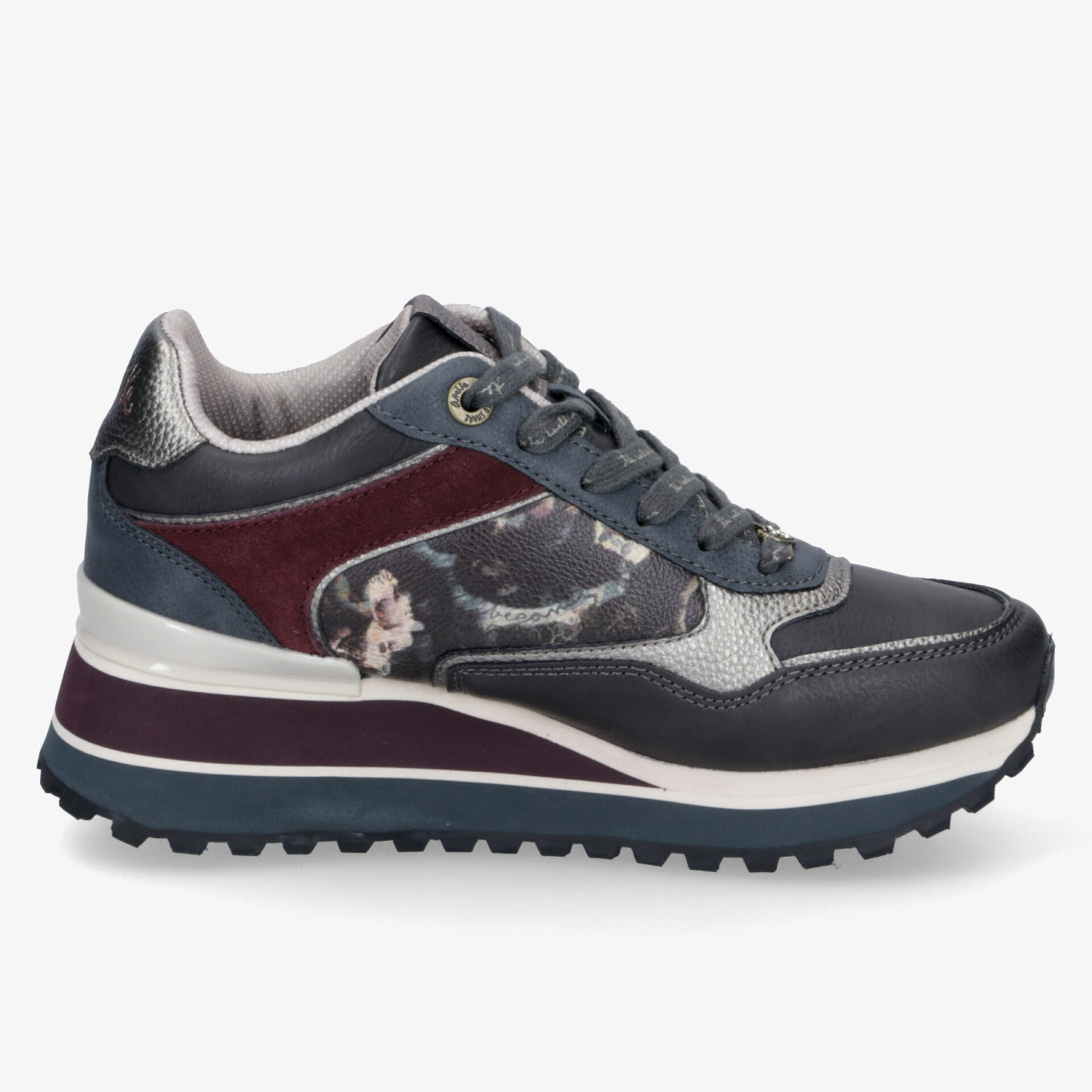 anekke LONDON 413 Damen Sneaker Low blau
