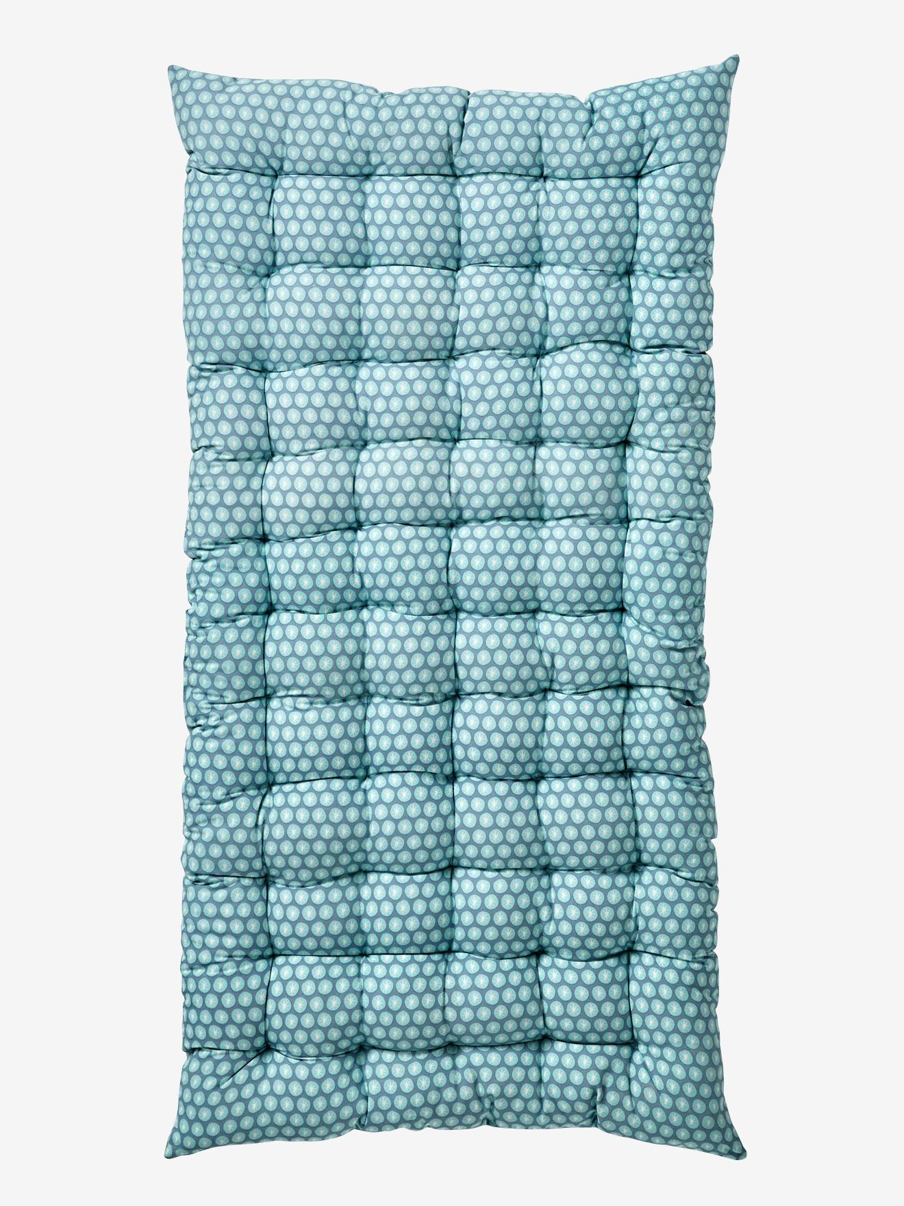 Colchão azul/verde