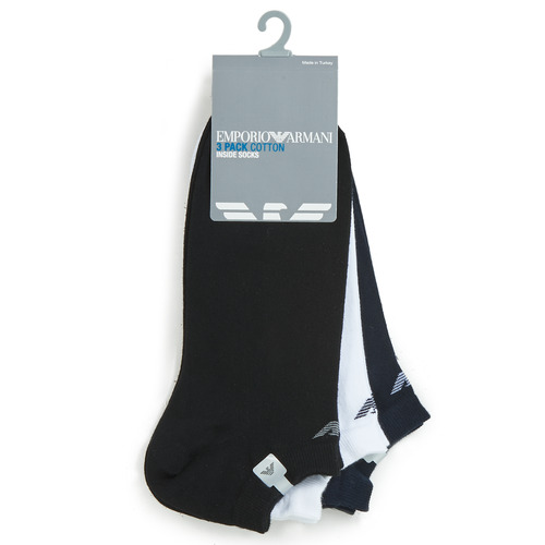 Emporio Armani - CC134-PACK DE 3 - Blanc / Noir / Marine