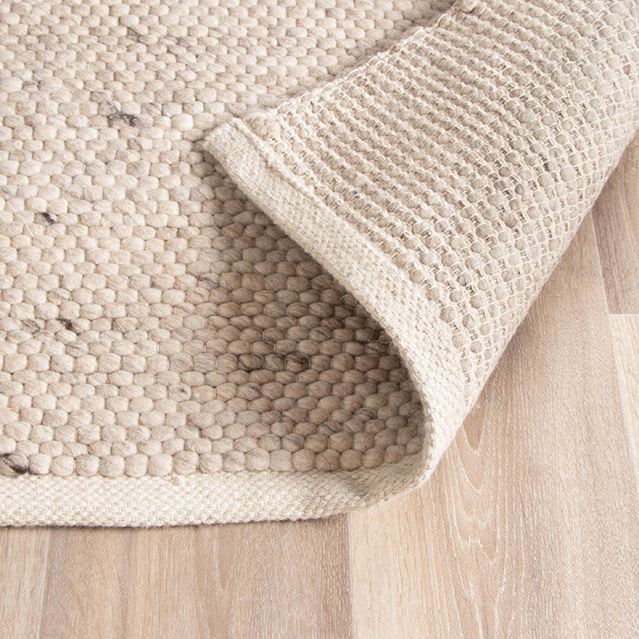 Wollen vloerkleed - Feline Wit/Gemeleerd | Isolerend