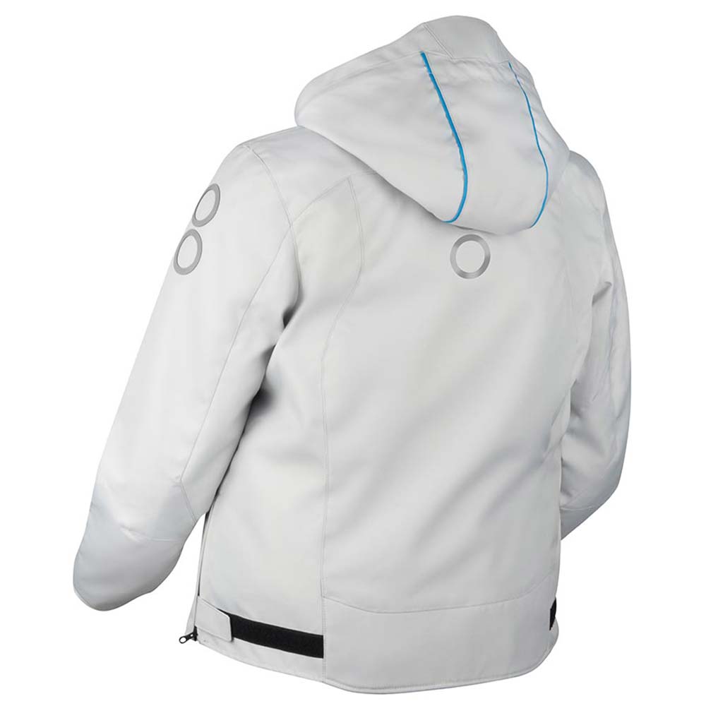 Bering - Blouson femme Lady Warwick Queen Size - grande taille Gris Clair / Bleu