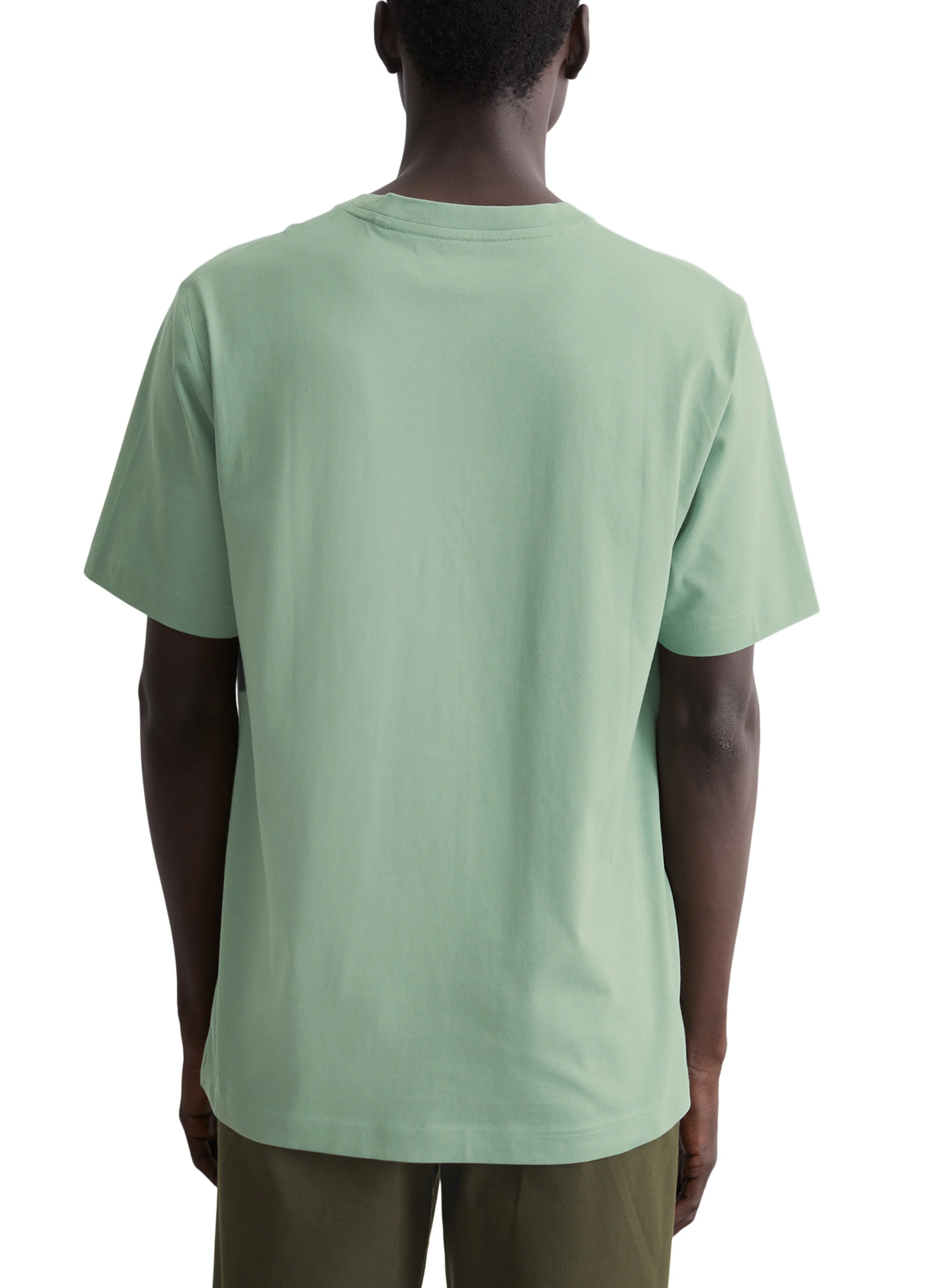 Tee-shirt droit en coton | Vert