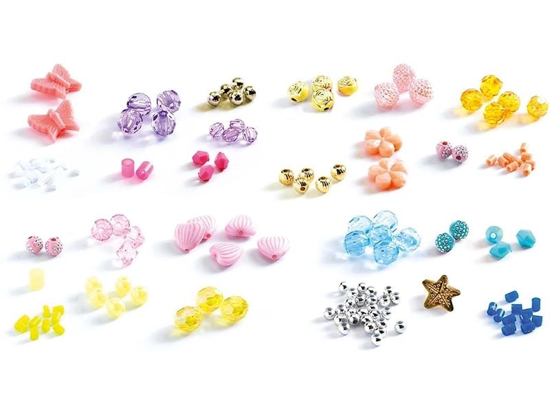 DJECO Bastelset Haarreifen Basteln Schmuck-Bastelset